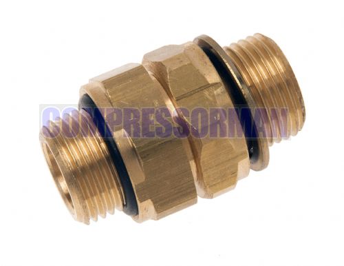 Straight Male Brass Orientable Adaptor BSP