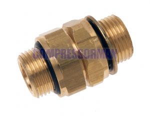 Straight Male Brass Orientable Adaptor BSP