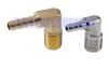 Hose Tail 90 Deg Elbow - Brass BSPT 1/8 - 1/2