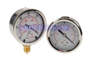 Vacuum gauges 50, 63, 100mm dial