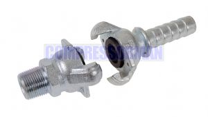 US Universal Claw Fittings - Zinc plated