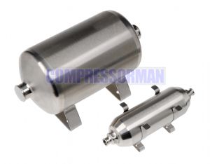 Stainless Steel Mini Air Receivers 0.1 - 20 Litres