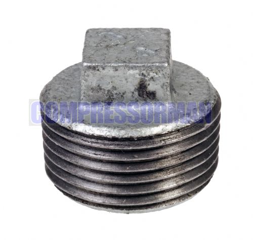 Malleable Iron Hollow Blanking Plug 1/4