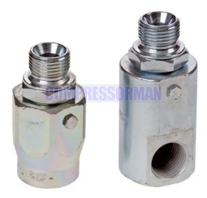 In Line & 90 Deg Swivel Adaptors 1/4
