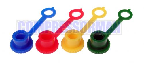 Grease Nipple Protection Caps, with Strap