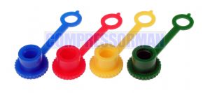 Grease Nipple Protection Caps, with Strap