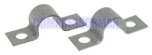 Mild Steel Full Saddle Clamps 4mm - 22mm