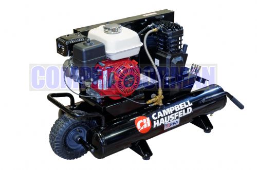 Petrol compressor Honda 5.5HP - wheelbarrow style