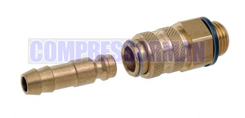 Rectus Series 21 Brass Mini Coupling 