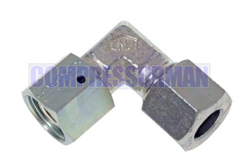 Female Swivel 90 Deg Elbow Coupling Metric DKO