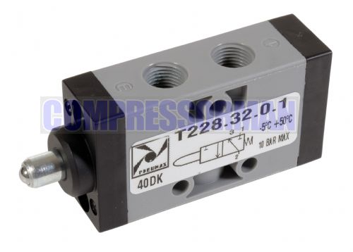 Techno228 Series Plunger/Spring Valve