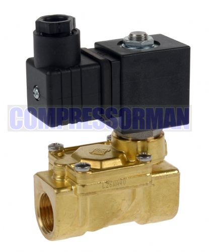 Solenoid valve 2 port NC NO 3/8