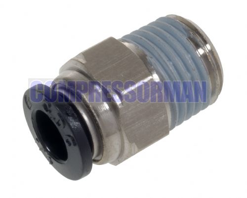 Male Stud Connector BSPT 1/8