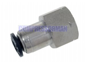 Female Stud Connector NPT 1/4