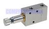 Pilot operated 3/2 valve (adj pilot pressure)
