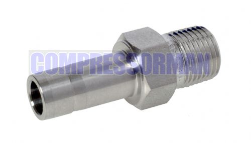Male Tube To Pipe Adaptor NPT Metric & Imperial