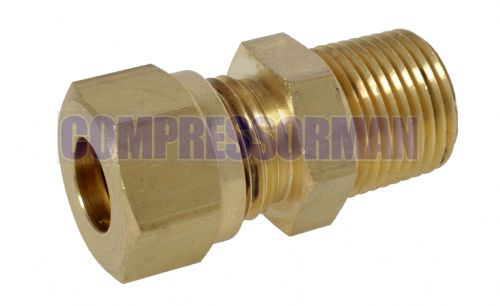 Stud Fitting Male NPT 3 - 15mm OD