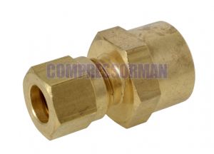 Stud Fitting Female BSPP 3mm-15mm OD