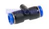 Metric Equal Push In Straight Union  4 - 16mm od