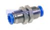 Metric Equal Push In Bulkhead Union 4 - 16mm od