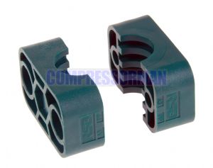 Single Std Tube Grooved Clamp Jaws (Polypropylene)