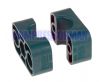 Single Std Smooth Tube Clamp Jaws (Polypropylene)
