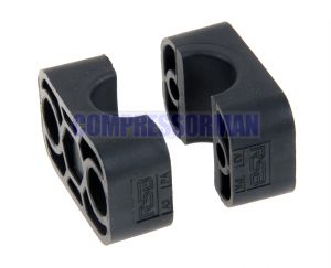 Single Std Tube Smooth Clamp Jaws (Polyamide 6)