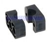 Single Std Tube Smooth Clamp Jaws (TPE Rubber)