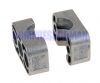 Single Std Tube Grooved Clamp Jaws (Aluminium)