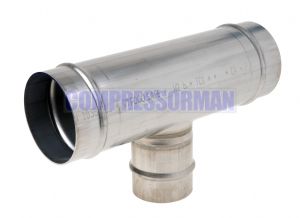 Transair Reducing Tee 76-168mm