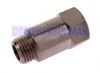 Nickel Plated Brass Male/Female BSP Adaptor (Long)