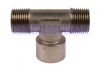 Nickel Plated Brass Centre Leg Female BSP Tee