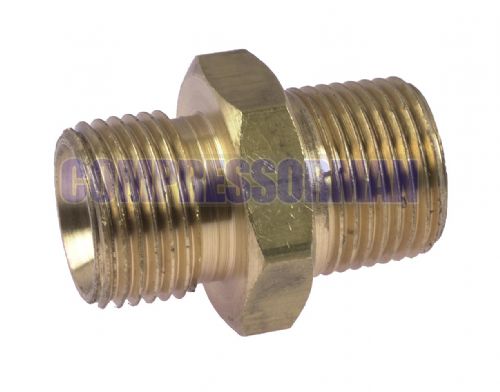 Male Nipple brass BSP cone/taper