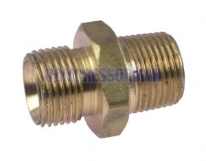 Male Nipple brass BSP cone/taper
