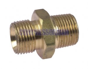 Male Nipple brass BSP cone/taper