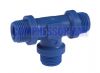 Nylon Male Equal BSP Tee Adaptor 1/8 - 1/2