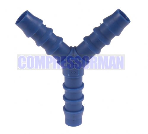 Nylon Barbed Y Hose Connector 4 - 17mm