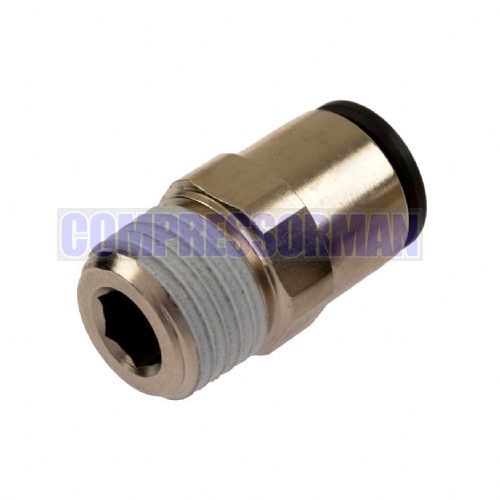 Legris LF3000 Push In Stud - Male NPT