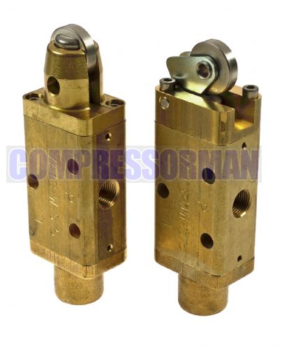 Mechanically operated valves - heavy duty - 1/8