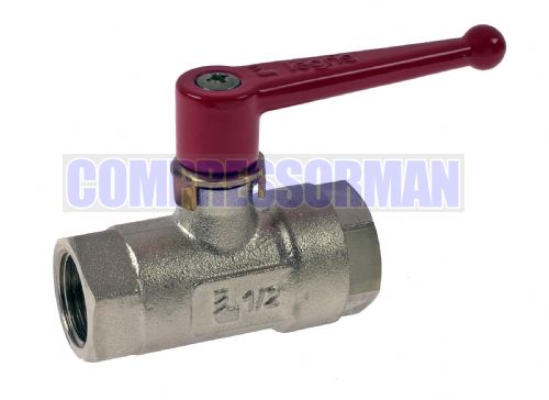 Ball valve - F/F with purge 1/8