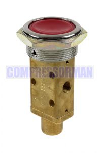 VA Valve hand operated - Recessed push button